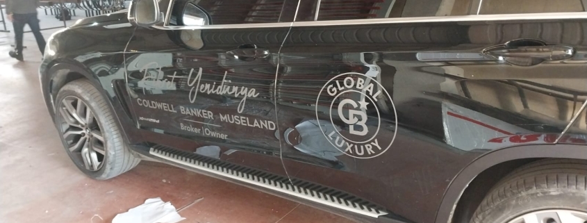 seka reklam araç giydirme sol çekim